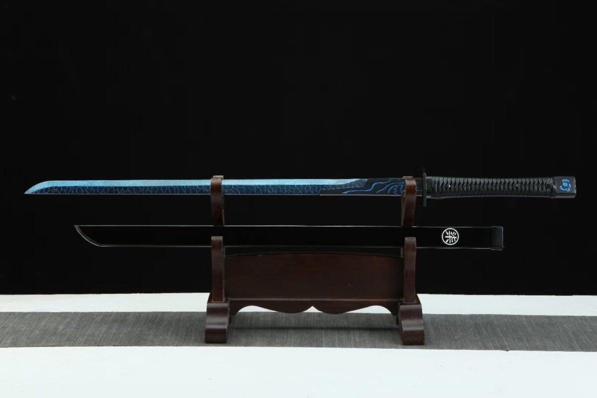 Chokutō Noir et bleu