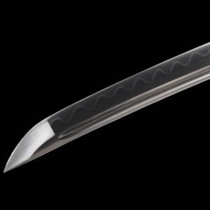 Ensemble Sabre Japonais Katana Wakizashi Blanc