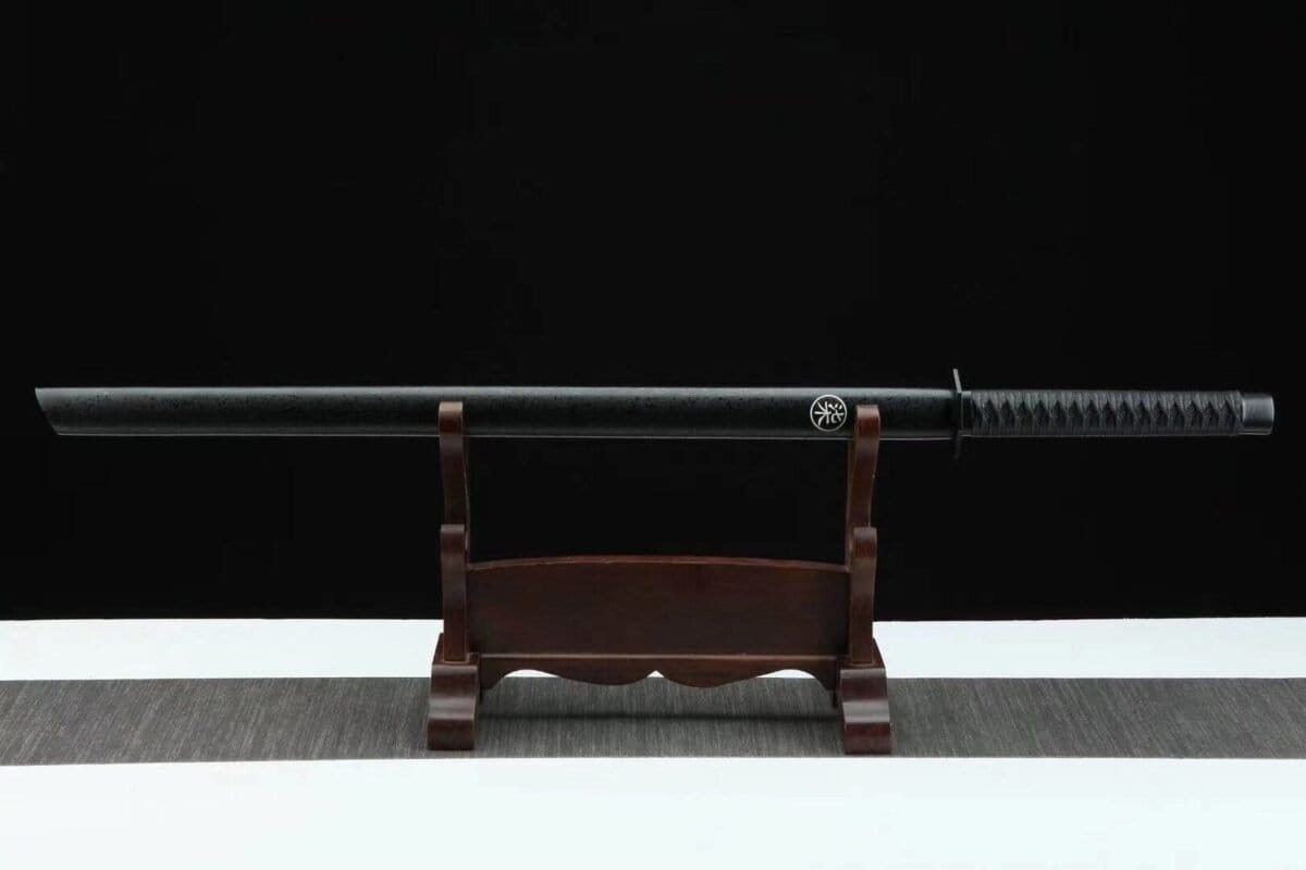 Epee Lame Noire Droite