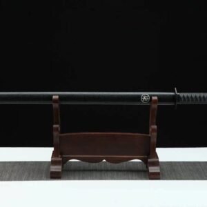 Epee Lame Noire Droite