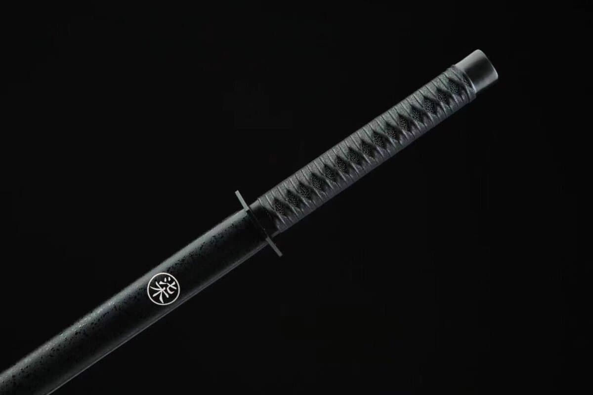 Epee Lame Noire Droite