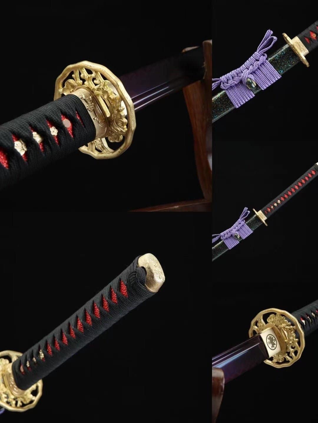 Katana À Lame Violette