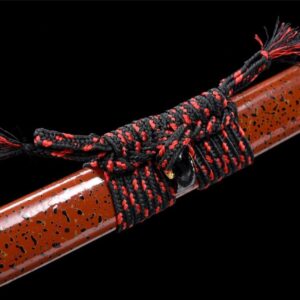 Katana Damas Rouge Et Noir