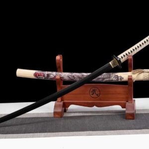 Katana Deco Noir Et Blanc