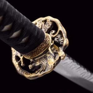 Katana En Acier – Noir