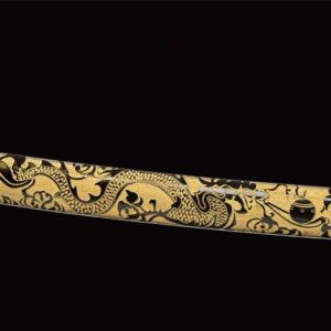 Katana En Bois Avec Fourreau