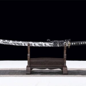 Katana Noir Etui Blanc