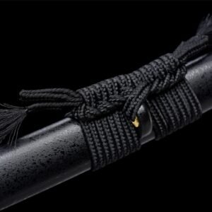 Katana Noir Lame Blanche