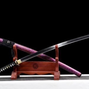 Katana Rose Lame Noire
