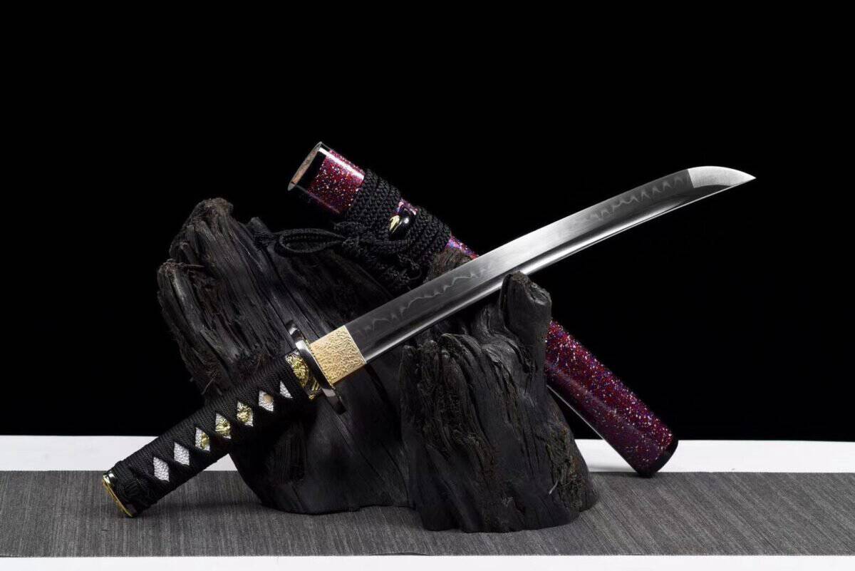 Katana Rose Lame Noire