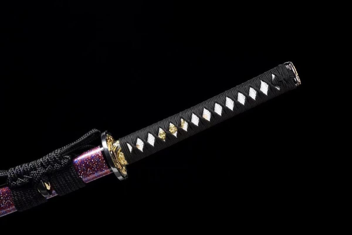 Katana Rose Lame Noire