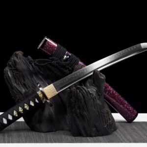 Katana Rose Lame Noire