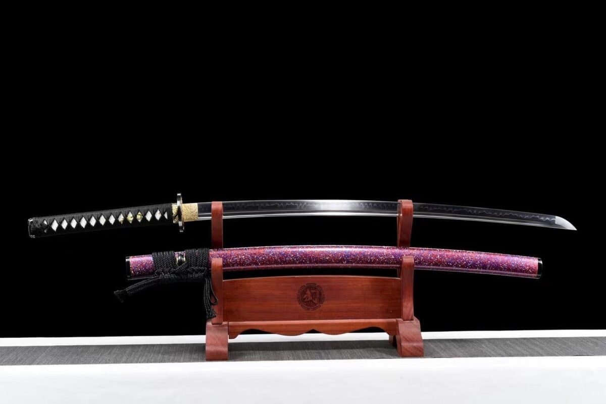 Katana Rose Lame Noire