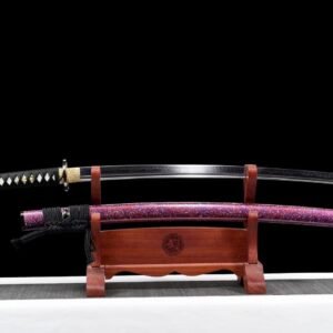 Katana Rose Lame Noire