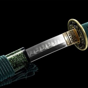 Katana Vert Et Noir