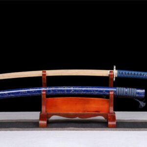 Katana en Bois Bleu