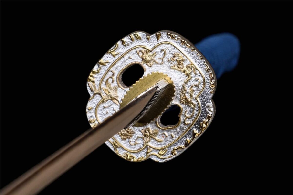 Katana en Bois Bleu