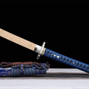 Katana en Bois Bleu