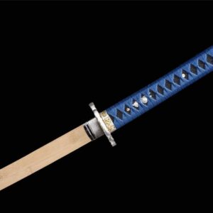 Katana en Bois Bleu