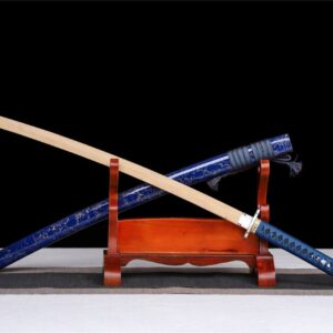 Katana en Bois Bleu
