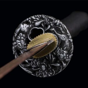 Réplique De Katana En Bois Rouge