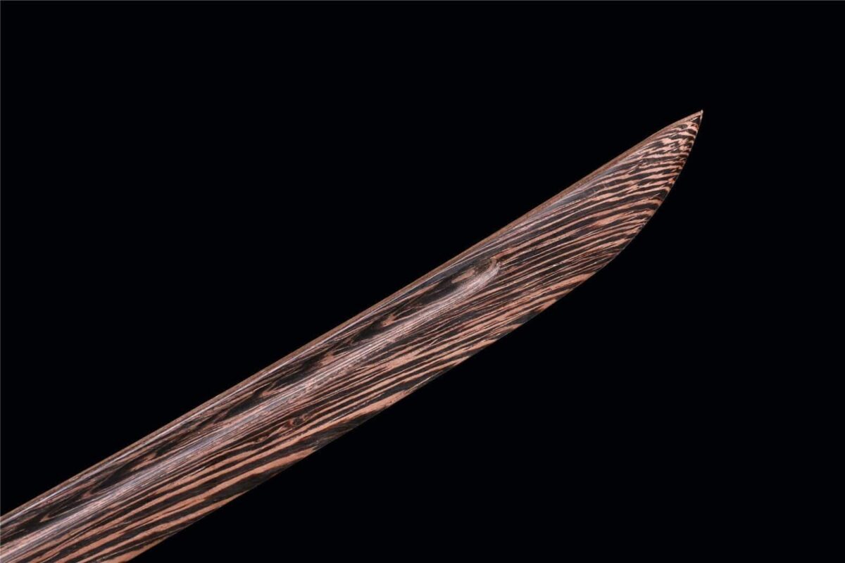Réplique De Katana En Bois Rouge