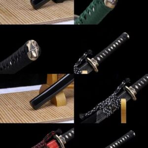 Set De 3 Sabres Noir Japonais