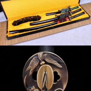 Set De 3 Sabres Noir Japonais
