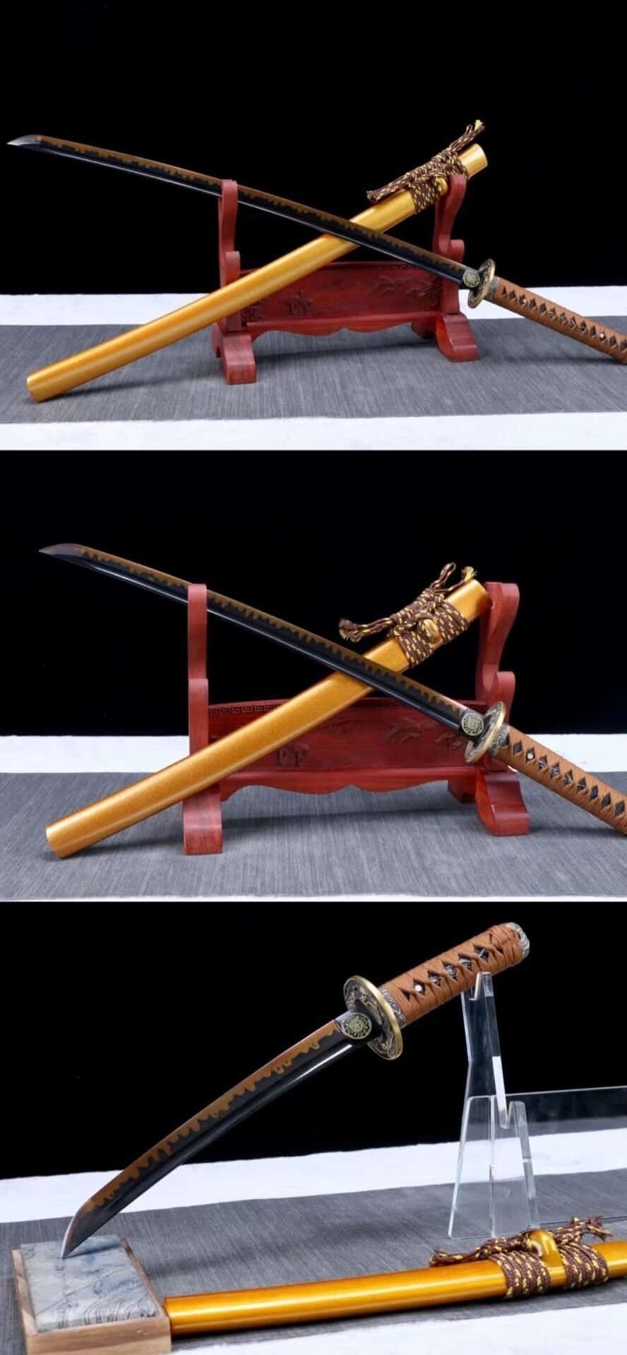 Set Sabre Japonais Terre
